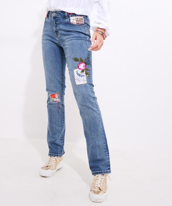 Produktbild Joe Browns LIMITED EDITION Patchwork Straight Leg Jeans (42)