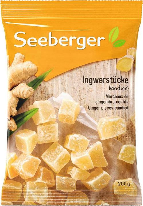 Produktbild Seeberger Ingwerstücke kandiert (200 g)