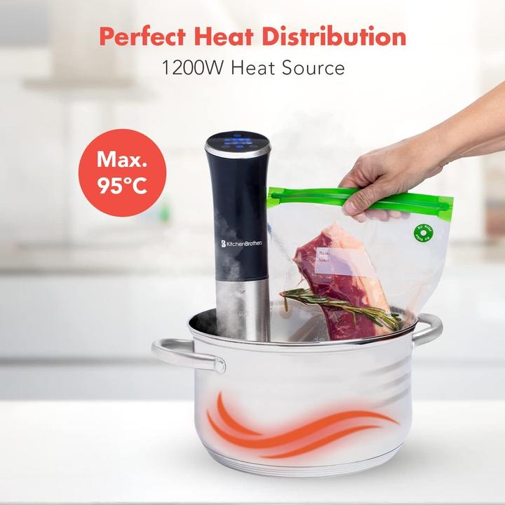 Produktbild KitchenBrothers Sous Vide Garer Set