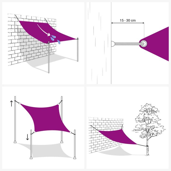 Actual product image VidaXL Nezhatok (400 x 700 cm)