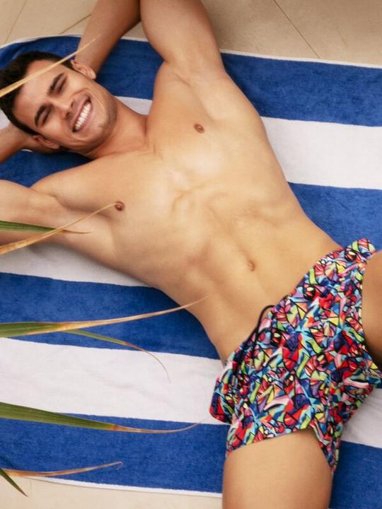 Actual product image HOM Badeshorts Beach Boxer Idylle (L)
