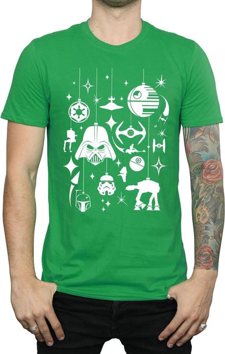 Image du produit Star Wars - T-shirt CHRISTMAS DECORATIONS - Homme (XL)
