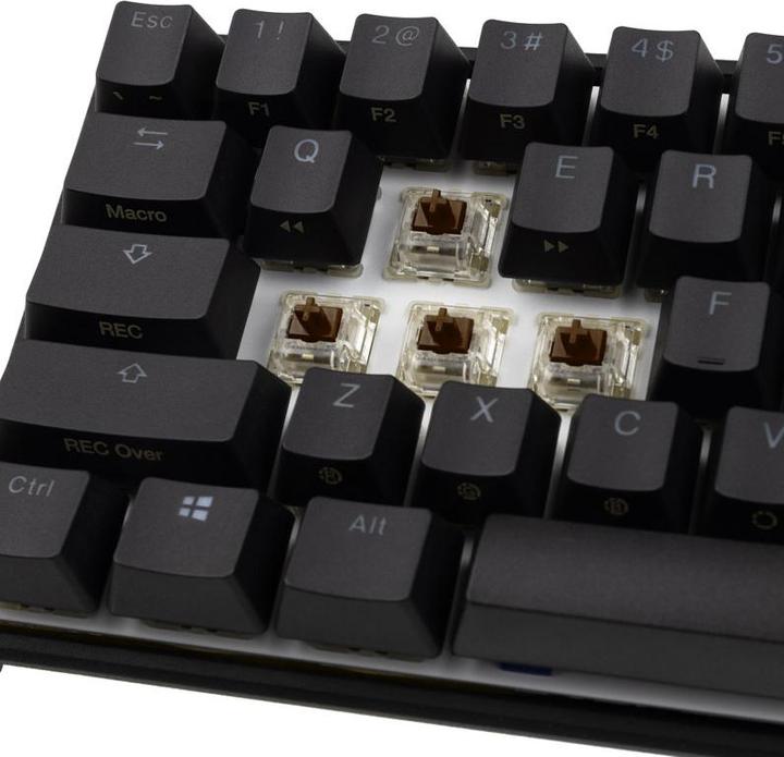 Produktbild Ducky Mecha Pro SF Gaming Tastatur, Cherry MX-Brown (US) (US, Kabelgebunden)