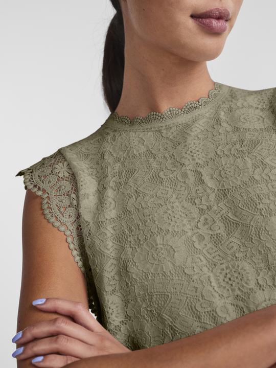 Actual product image Pieces Pcolline Sl Lace Top Noos (XXL)