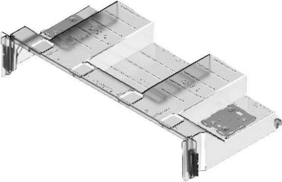 Actual product image Intel Tall Airduct für 2U M50CYP Systeme