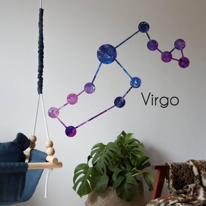 Immagine prodotto Trenddeko Costellazione della Vergine - Virgo (50 x 42 cm)