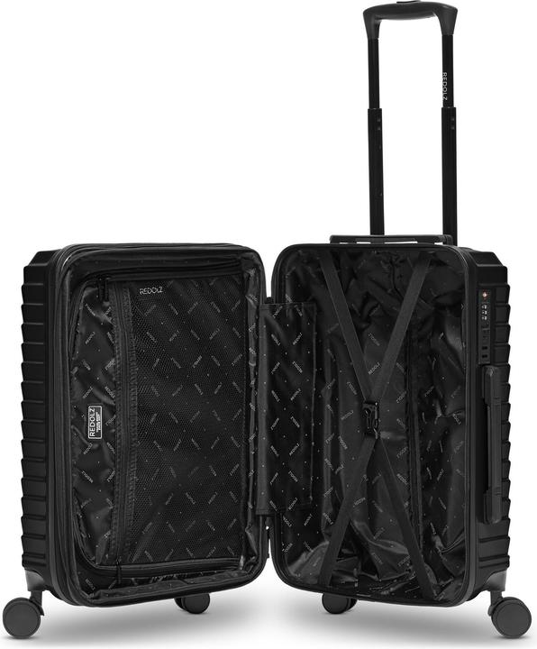 Immagine prodotto Redolz Essentials 18 Carrello da cabina a 4 ruote da 55 cm con piega elastica (44 l, Bagaglio a mano (fino a 50 litri))