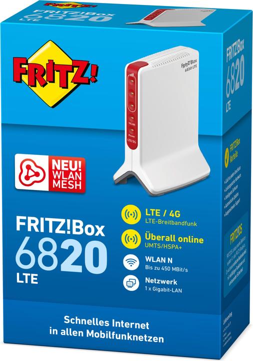 Actual product image AVM FRITZ. Box 6820 LTE v3
