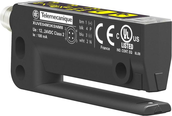 Produktbild TE Sensors Etikett-Infrarot,schmal Gabel PNP/NPN