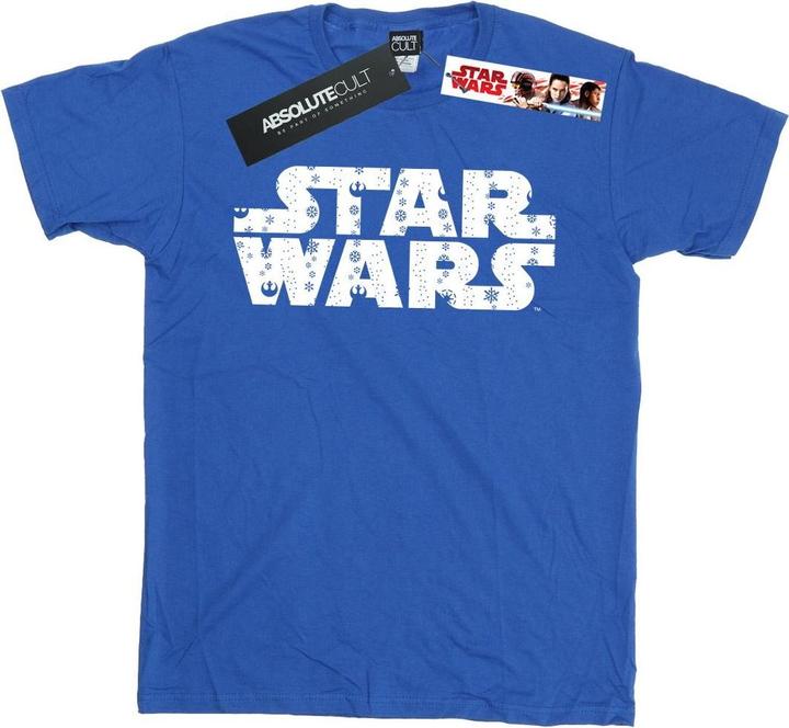 Star Wars Christmas Logo TShirt (M)