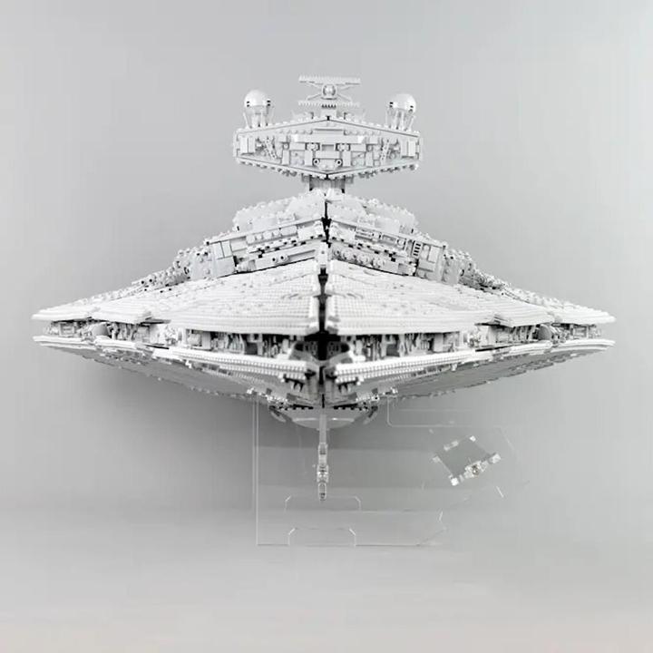 Actual product image iDisplayit Acrylic stand for LEGO® 75252 Star Wars Imperial Star Destroyer