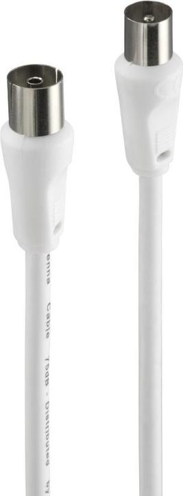Produktbild Hama Koax-Stecker – Koax-Kupplung (75 dB, Antennenkabel)