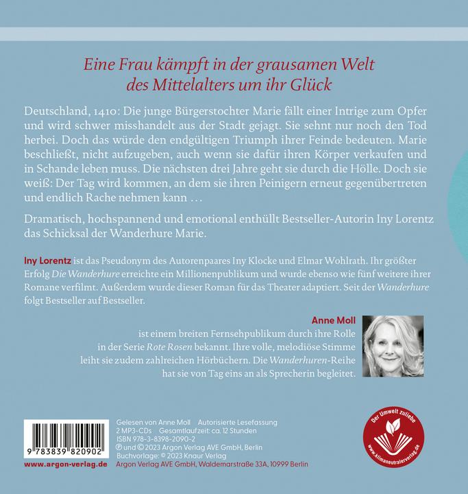 Actual product image The Young Wandering Whore (Iny Lorentz, Anne Minor, German)