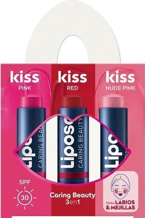 Image du produit Liposan Caring Beauty 3 in 1 Lip Balm and Blush