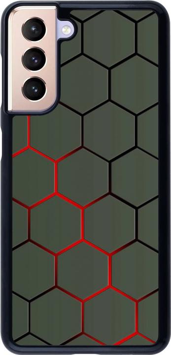 Immagine prodotto PhoneLook Copertina Linea geometrica rossa (Samsung Galaxy S21 5G)