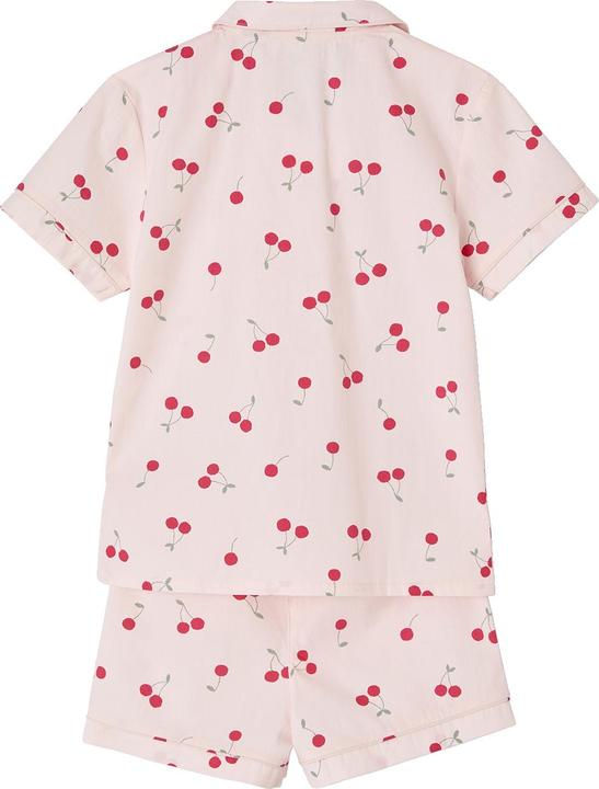 Produktbild Vertbaudet Mädchen Schlafanzug aus Popeline CHERRY (92)