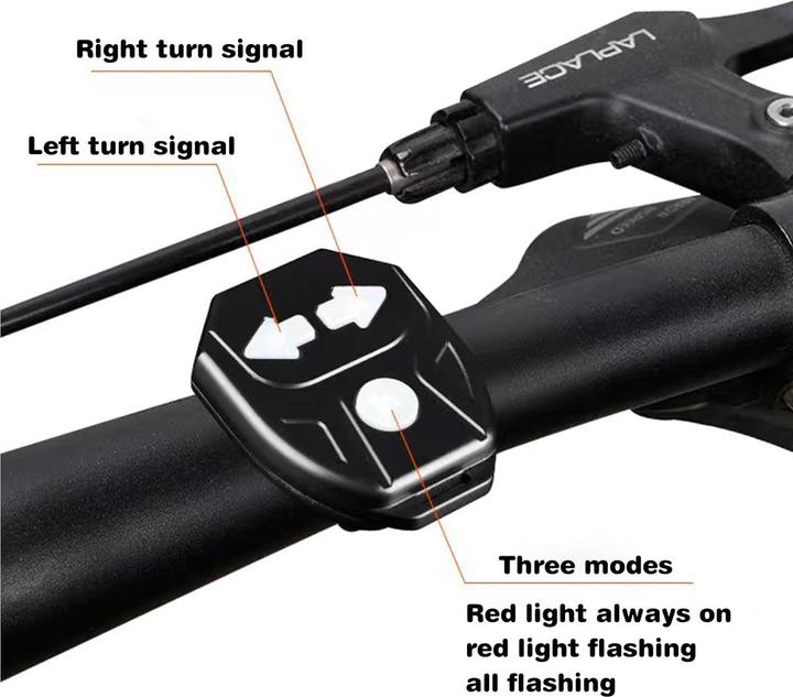 Produktbild Cbx Fahrrad-Rücklicht mit Blinker, Fahrradlicht mit Blinker, Fahrradblinker