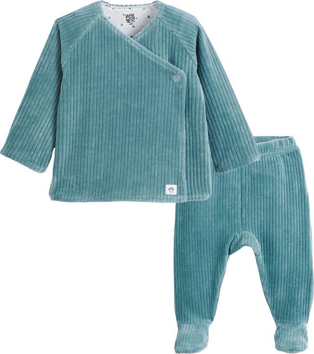La Redoute Collections 2-teiliges Set aus Samt