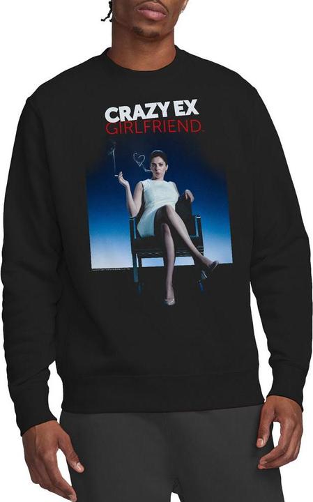 Actual product image Crazy Ex-Girlfriend Unisex Adult Crazy Instinct Sweatshirt (XL)