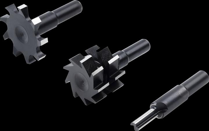 Produktbild wolfcraft wolfcraft 1 Universal-Fräsersatz 3259+61+62+Schaft