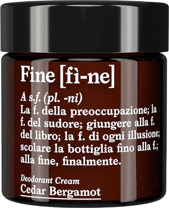 Produktbild [fì-ne] Cedar Bergamot - Deodorant Cream (Crème)