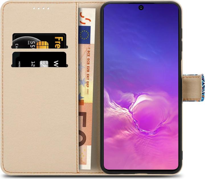 Produktbild Cadorabo Book Hülle mit Print für Samsung Galaxy A91 / S10 LITE / M80s (Samsung Galaxy A91, Samsung Galaxy S10 Lite)
