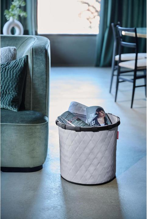 Actual product image reisenthel Storage Box Frame Rhombus Light Grey (10.5 x 42 x 43 cm, 30 l)