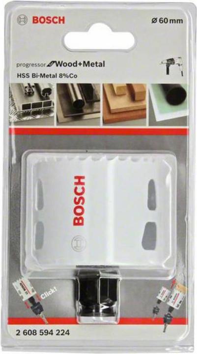 Actual product image Bosch Professional Zubehör Saw blade HSS-Co Bi-Metal SDS-Click (60 mm)