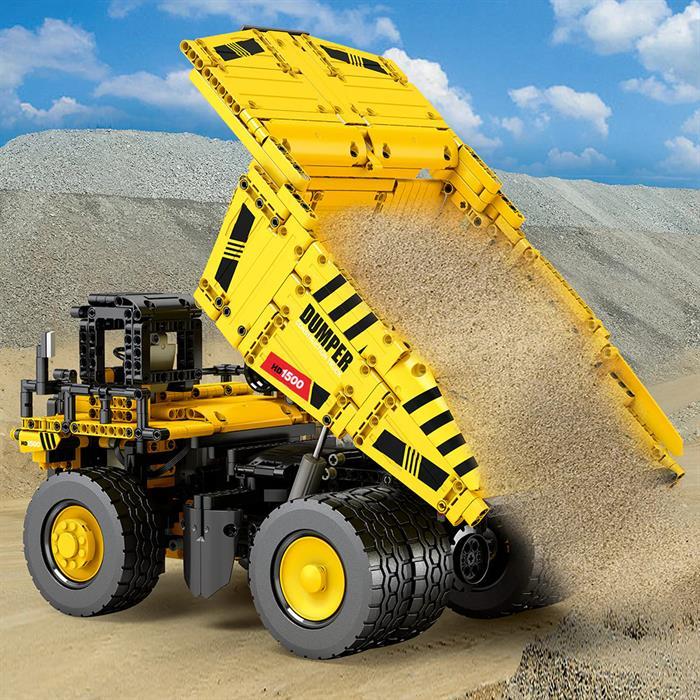 Image du produit ReoBrix RC Dump Mine Truck - RC Camion benne de mine Hauly Mega modèle de camion
