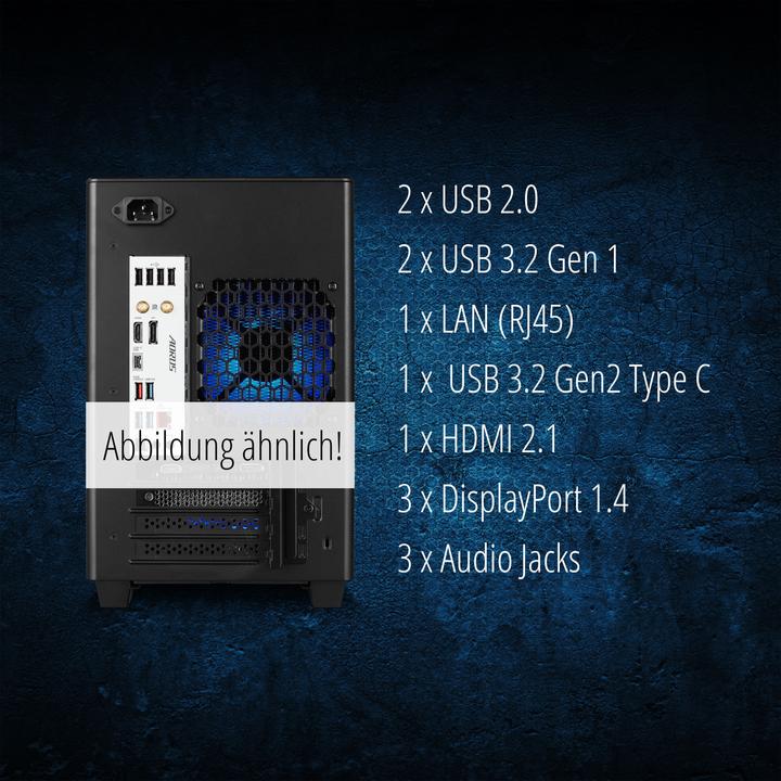 Produktbild Erazer Bandit P20 Core Gaming PC (Intel Core i7-14700F, 16 GB, 1000 GB, GeForce RTX 4060 Ti)
