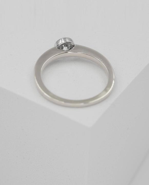 Actual product image Muau Ring frame setting (52, 950 Platinum)