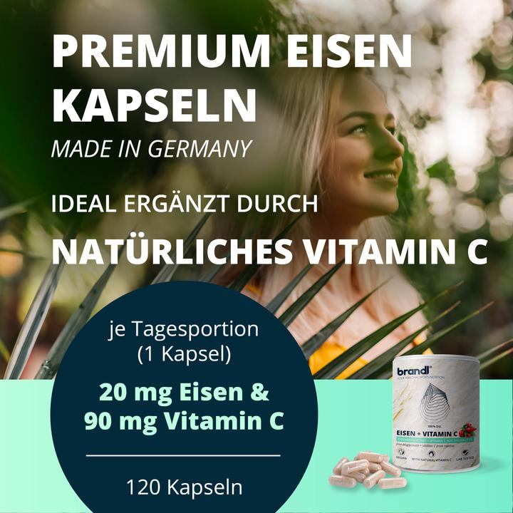 Image du produit Brandl-Nutrition Comprimés de fer (bisglycinate de fer) (1 pièce(s), Capsules, 60 g)
