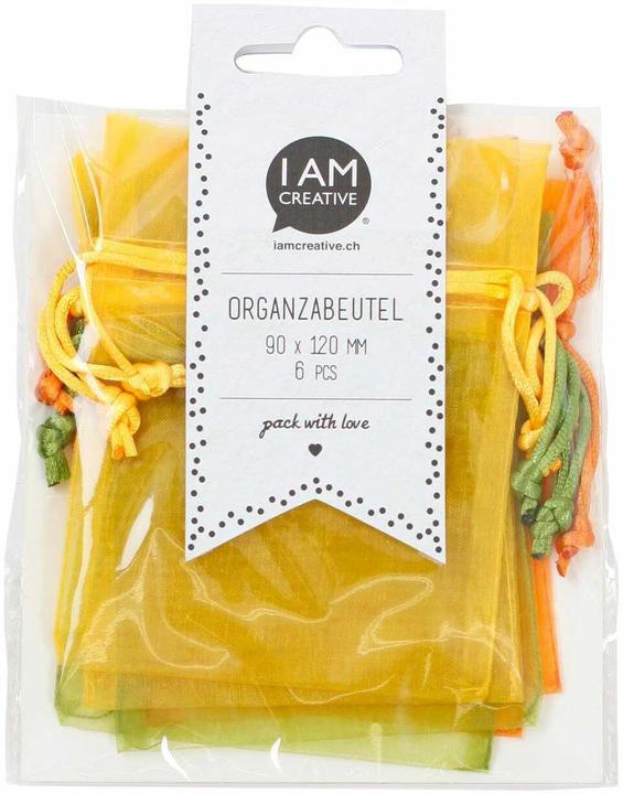 Immagine prodotto I Am Creative Borsa in organza (Borsa in organza, 6 x)