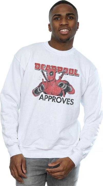 Image du produit - Sweat DEADPOOL APPROVES - Homme (XXL)