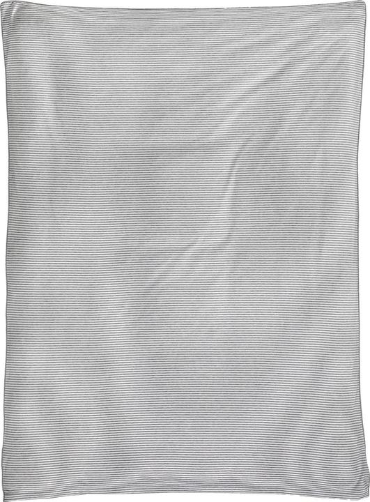 Actual product image Living Home Melange Jersey Stripes (Duvet cover, 200 x 210 cm)