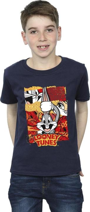 Actual product image Looney Tunes Boys Bugs Rabbit Comic New Year T-Shirt (128)
