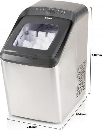 Actual product image Domo Ice maker DO9247IB sr/gy
