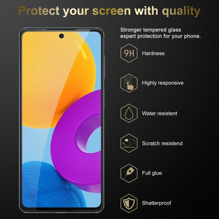 Image du produit Cadorabo Verre de protection d'écran (3 pièce(s), Samsung Galaxy M52 5G)