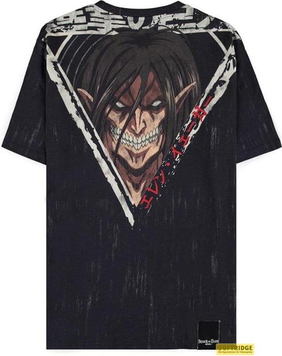 Actual product image Difuzed Attack on Titan T-Shirt AOP (L) (L)