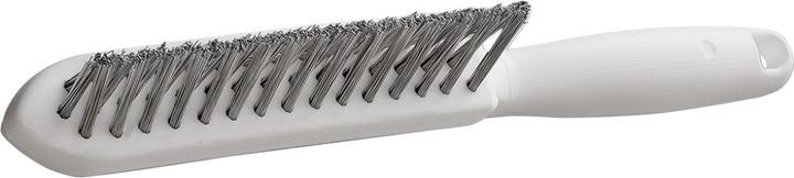 Actual product image Lessmann Fillet weld brush length 290 mm 0.35 mm VA steel wire crimped 3 rows (0.35 mm)