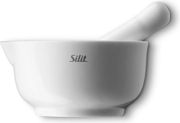 Productafbeelding Silit Vijzel met stamper 10cm porselein vaatwasmachinebestendig