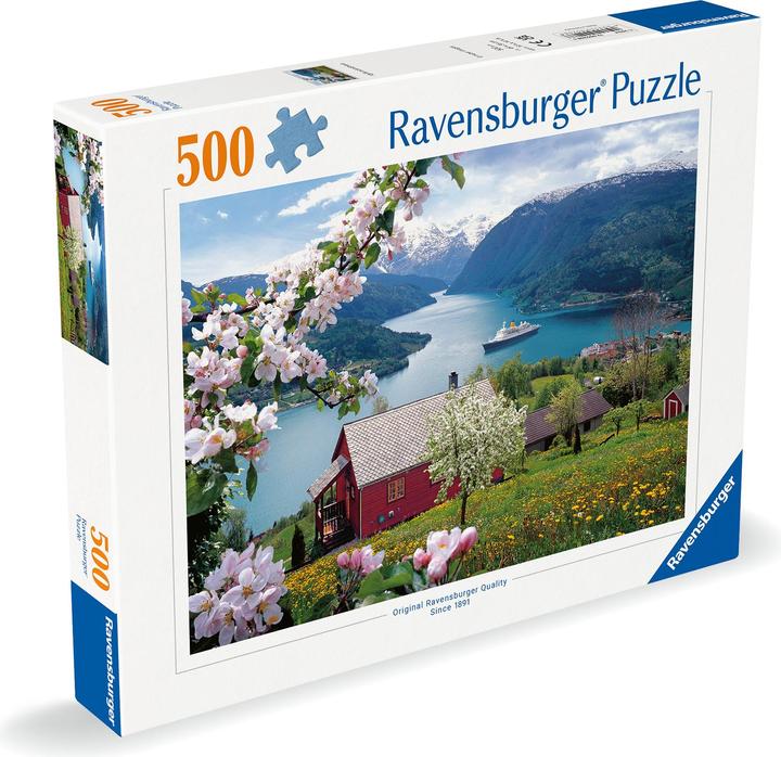 Actual product image Ravensburger Scandinavian idyll (500 pieces)