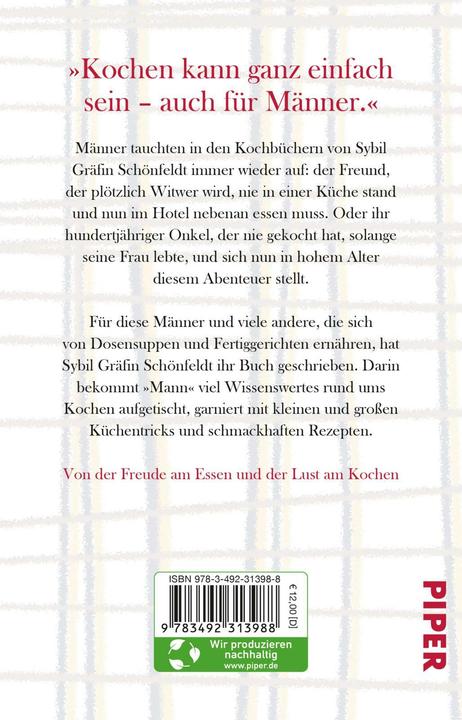 Image du produit Kochbuch für den grossen alten Mann (Allemand, Sybil Comtesse Schönfeldt, 2023)