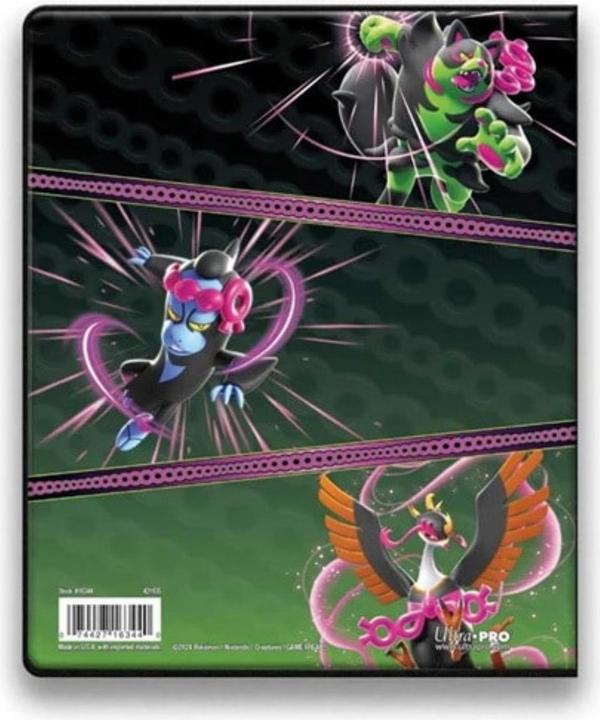 Actual product image Ultra Pro Shrouded Fable Scarlet and Violet 4-Pocket Portfolio