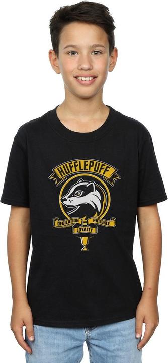 Immagine prodotto Hufflepuff Toon Crest Maglietta Ragazzi (140, 146)