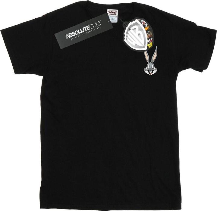 Immagine prodotto Looney Tunes Bugs Bunny Breast Print Maglietta Ampia Donna (M)