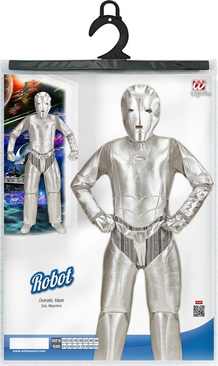 Image du produit Widmann Costume Space Invader:overall, masque (140)