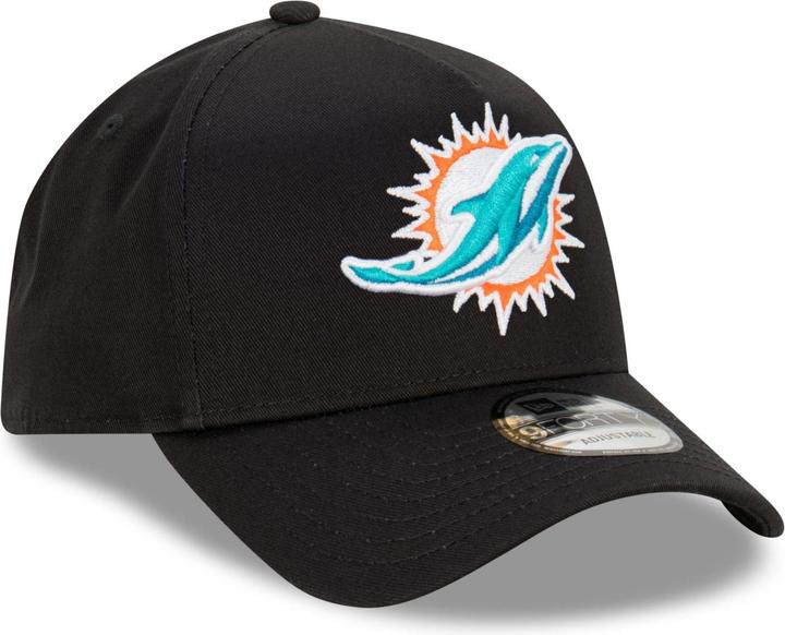 Produktbild New Era 9Forty A-Frame Cap - NFL Miami Dolphins schwarz (One Size)