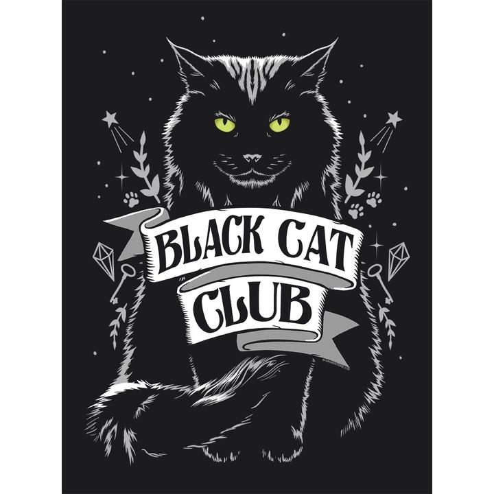 Image du produit Grindstore T-shirt Black Cat Club (M)