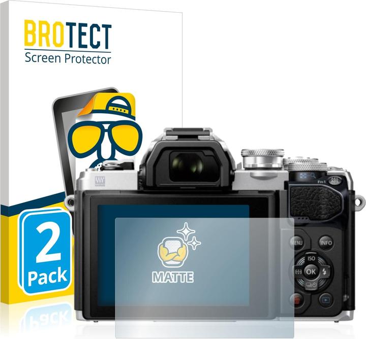 Produktbild BROTECT Entspiegelungs-Schutzfolie Displayschutz Matt (Displayschutz, OM-D E-M10 Mark III)